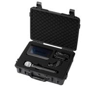 Tankenlid Custodia per microfono wireless, custodia rigida compatibile con Shure BLX24/SM58/PG58/BETA58A, per microfoni, ricevitori e altro