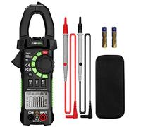 TANKOOL Pinza Amperometrica TRMS 6000 Conteggi, Tester Automatico di Tensione e Ampere con NCV Misura Tensione AC/DC, Corrente AC, Resistenza, Capacità, Continuità, Diodo