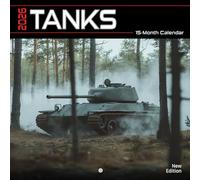Tanks 2026 Calendar: Armored strength captured in detailed outdoor scenes