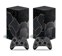 TANMii Cover Protettiva Vinile Decalcomanie Pelli Console per Xbox Series X Adesivo Avvolgente con Due Decalcomanie Controller Wireless Gratuite(99671) Faceplate Protectors Skins (Color : 1)