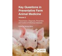 Tanmoy Rana Key Questions in Preventative Farm Animal Medicine, Volu (Tascabile)