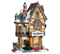 TANNENBAUM CHRISTMAS SHOPPE Edificio Illuminato Lemax CADDINGTON VILLAGE Cod 358