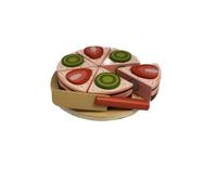 Tanner 0985.9 - Strawberry cake made of wood for cutting with a wooden knife