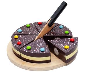 Tanner 9804 Chocolate Cake to Cut Food Toy (assorted) Small
