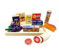 Tanner Christian 0932.3 - Set Grande di Alimenti in Legno Multicolore