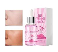 Tanner Drops viso, liquido non grasso, soluzione idratante per la pelle, accessorio per la cura della bellezza con design liscio per viaggi, appuntamenti, pre-trucco, mamma, moglie, fidanzata, piacere