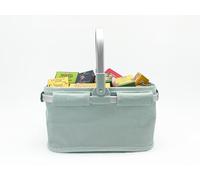 Tanner Piccolo Kaufmann DEKO - Cestino Ocean Breeze" con scatole pieghevoli in miniatura (dimensioni 28 x 17 x 15,5 cm, materiale tessuto in cord) 5003.5, blu (turchese chiaro/menta)