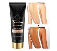 Tanning Accelerator, Tanning Cream Tanner, 5.91in Bronzer Lotion Moisturizing, Formula Natural Bronzing, Tan Enhancer per interni Beds, Outdoor Sun Bathing, Skin Care