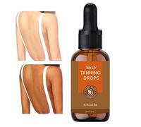 Tanning Drops | Bronzing Care | 30ml | Quick Absorption Tan Serumss | Non Greasy Glow Drops | Natural Finish | For Bathroom Traveling Outdoor