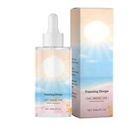 Tanning Drops, Face Body Liquid, Brightening Moisturizing Blend with Smooth Texture, Sunless Cosmetic Aid with Natural Finish, Beauty Care Product, Daily Utility for Women Men Arms Legs Back Beach