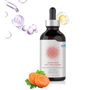Tanning Drops for Face and Body, Watermelon Scented Gradual Tan Booster, Hydrating Glow, 60 ml Solless Tanning Solution for Men, Women, Travel-Friendly, 1,54 x 4,72 Inches