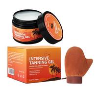Tanning Gel 140 ml - Acceleratore di abbronzatur, autoabbronzatura, gel per viso e corpi, per la perfezione baciata al sole