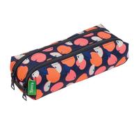 Tann's - Astuccio doppio Sofia Rosa - Stampa di mele d'amore e pompon - Tote scolastica per ragazza a 2 scomparti - Tutte le classi