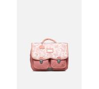 Tann's - Cartable 33 cm Toile de Jouy Rosa - Per la scuola T.U Rosa