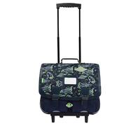 Tann's - Cartella con ruote 41 cm Ilyès - Stampa Spazio e razzi - Cartella Trolley ragazzo 2 soffietti - CE2 CM1 CM2