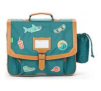 Tann's Cartella STAN CARTABLE 38CM POCHE GOURDE in Verde Unica