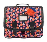 Tann's - Zainetto Sofia Rose 41 cm - Stampa Frutta e Pompon Mela - Scuola Ragazza 2 Soffietti - CE2 CM1 CM2