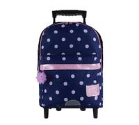Tann's Zaino trolley L 41 cm - 2 scomparti Les Fantaisies Romy Blu 6-73325