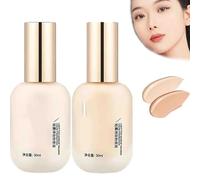 TANOOS Odoc Base Maquillaje, Fondotinta Liquido Leggera Matte, Idratante e a Lunga Durata per Tutte le Tonalit di Pelle e Tipi di Pelle, Ivory e Natural, 30ml