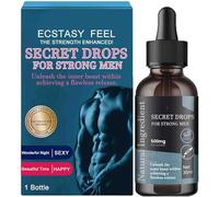 TANOOS Secret Drops for Strong Men, Secret Happy Drops for Men, Men's Long Lasting Delay Stronger Spray, Improve The Quality of Love, Pleasure Peak Oral Drops