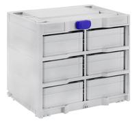 Tanos 83000878 Systainer³ Rack/6 M 337 Cassetta di trasporto Plastica ABS (L x