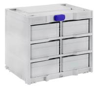 Tanos 83000878 Systainer³ Rack/6 M 337 Cassetta di trasporto Plastica ABS (L x