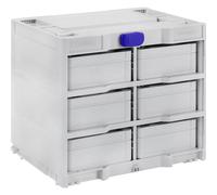 Tanos Systainer³ Rack/6 M 337 83000878 Cassetta di trasporto Plastica ABS (L x