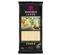 TANOSHI - Somen per cottura - pasta giapponese - per 4 persone - preparazione in 3 minuti - 400 g