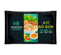 TANOSHI Vietnam - Set Bò Bún Tanoshi - Godetevi la freschezza e il profumo di un'insalata tiepida di spargimento di riso, germogli di soia con arachidi - pronto in 10 minuti
