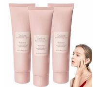Tanrewsis Exfoliating Gel,Purifying Exfoliating Gel,Gentle Face & Body Scrub,Deep Cleansing and Gentle Oil Control Purifying Cream,Non-greasy,Fast-Absorbing Formula, Suitable for All Skin (3Pcs)