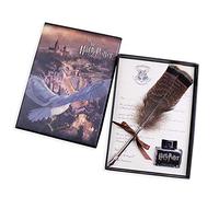 TANSHOP Calamo con piuma e calamaio, mini penna creativa in metallo, penna da scrittura con piuma per bambini