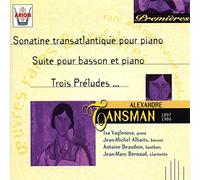 Tansman, Alexandre - Sonatine Transatlantique Pour Piano