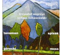 TANSMAN / SPISAK / GORECKI / MOS Sonatas for 2 Violins / Suite for 2 Violin (CD)