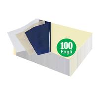 TansOurDream 100 Fogli Carta per Trasferimento Tatuaggi, Carbone A4 Tatuaggio Carta per Stencil per Trasferimento di Stencil Termica per Tatuaggi Carbon Tracing Paper (IT-4Tattoo-100)