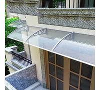 Tanspaent Doo - Tenda a baldacchino, spessore 2,5 mm per font, protezione UV e ain, 100 x 250 cm, protezione contro le intemperie