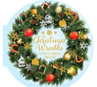 Tansy Willow The Christmas Wreaths Colouring Book (Copertina rigida)
