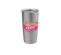 Tanti auguri a te - Buon compleanno Bicchiere termico in acciaio inox doppia parete