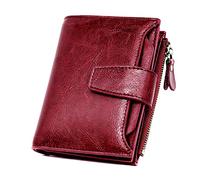 TANTOMI Portafoglio da Donna, Portatile, Piccolo con Scomparto per Monete, Portafogli Multiuso, Crittografato, Portamonete