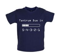 Tantrum Due IN 5 4 3 2 1 - Bambino T-Shirt / Body Divertente Scream Genitori