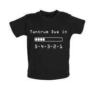 Tantrum Due IN 5 4 3 2 1 - Bambino T-Shirt / Body Divertente Scream Genitori