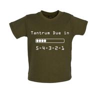 Tantrum Due IN 5 4 3 2 1 - Bambino T-Shirt / Body Divertente Scream Genitori