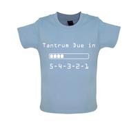 Tantrum Due IN 5 4 3 2 1 - Bambino T-Shirt / Body Divertente Scream Genitori