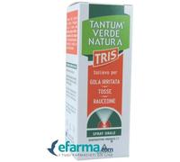 Tantum Verde Natura Tris Spray Orale Tosse e Mal di Gola 15 ml