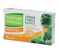Tantum Verdegol - Antisettico Mal Di Gola Gusto Limone E Miele Confezione 20 Compresse