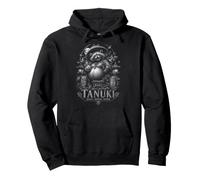 Tanuki Lucky Spirit Folklore Mistico Giapponese Felpa con Cappuccio