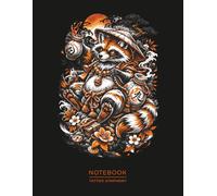Tanuki Tattoo Notebook - Japanese Folklore Art Journal: Lucky Tanuki Raccoon Dog Design Inspired by Traditional Japanese Tattoo Art