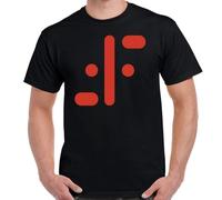 TANUVJXK V TV Show Visitors Adult T-Shirt Black XL