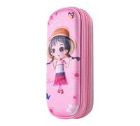 Tanxemery Astuccio portamatite per ragazzi, astuccio per matite e matite, astuccio impermeabile per penne, astuccio per matite con motivi di cartoni animati per compleanno, Natale, Capodanno, Pasqua