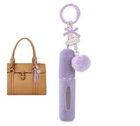 Tanxemery Bottiglia di profumo ricaricabile - 5 ml atomizzatore portatile peluche portachiavi - nebulizzatore vuoto acqua colonia bottiglia per affari aerei negozio all'aperto scuola compleanno