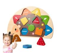 Tanxemery Forme Selettore | Riccio Legno Bambino Puzzle | Ordinamento E Giochi Di Impilazione Per Genitori-Bambino Interazione Scuola Asilo Casa Sala Giochi Prescolare
